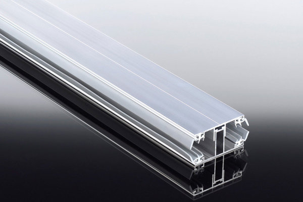 16mm Stegplatten Komplettset Acrylglas 2-fach opal-weiß - Alu-Alu-Profil